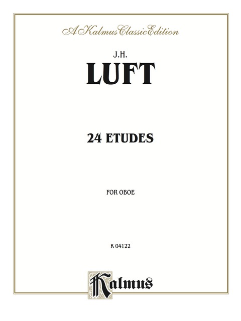 Cover image for book Twenty-four Studies: For Oboe