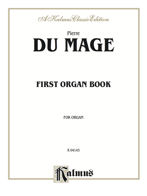 Cover image for book First Organ Book