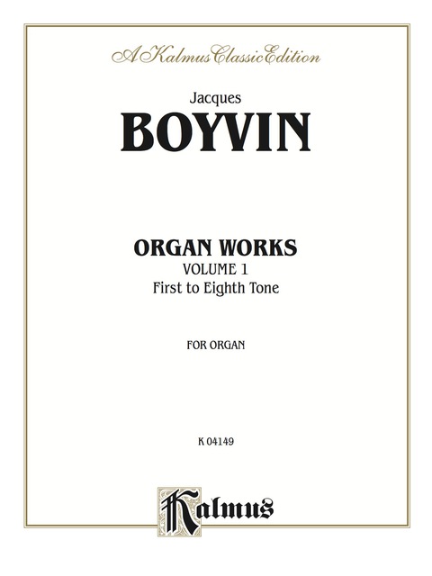 Cover image for book Organ Works, Volume I