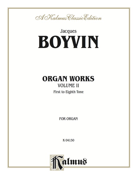 Cover image for book Organ Works, Volume II