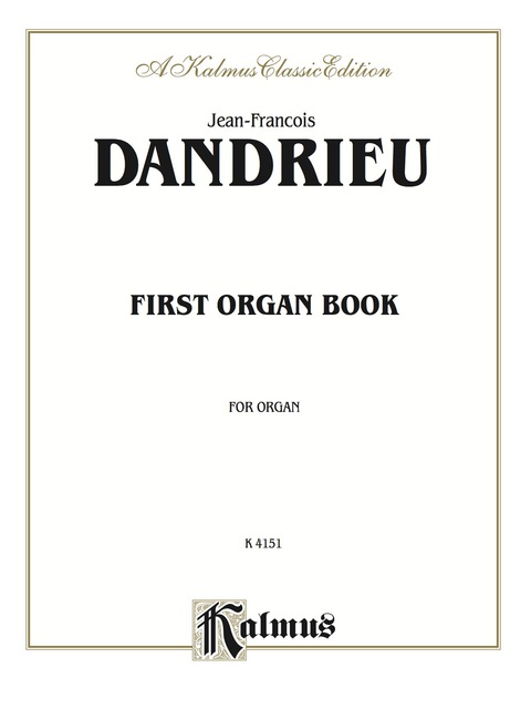 Cover image for book First Organ Book