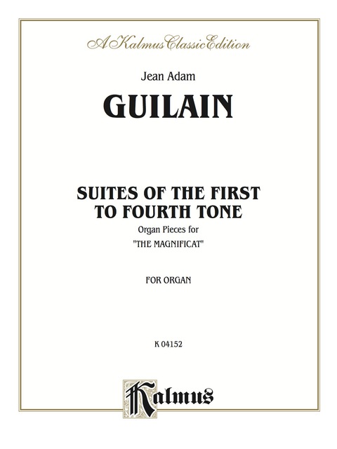 Cover image for book Suites of the 1st to 4th Tone: For Organ