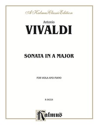Cover image: Sonata in A Major: For Viola and Piano 1st edition 9780769296647