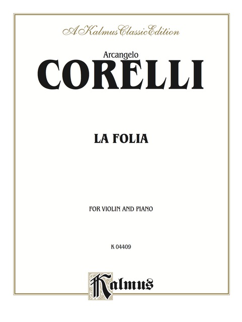 Cover image for book La Folia: For Violin and Piano