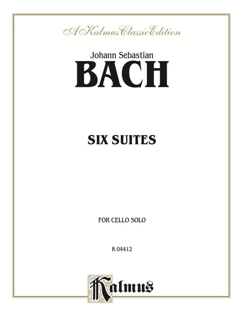 Cover image for book Six Suites for Cello Solo