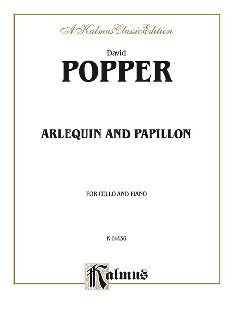 Cover image for book Arlequin and Papillon: For Cello and Piano
