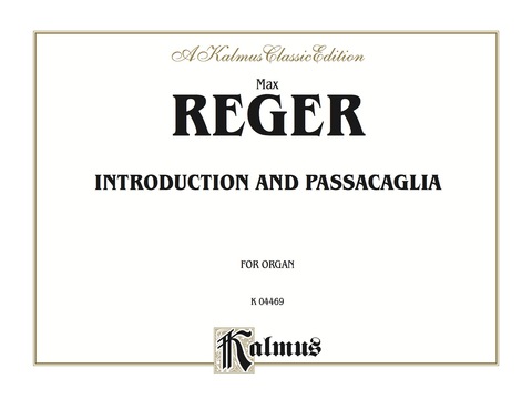 Cover image for book Introduction and Passacaglia: Organ Solo
