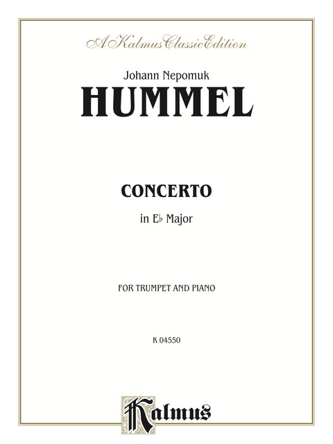 Cover image for book Trumpet Concerto: B-Flat Cornet (Trumpet) Solo
