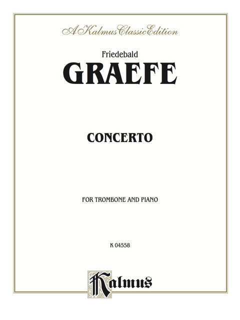 Cover image for book Concerto: For Trombone Solo