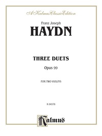 Cover image: Three Duets, Opus 98: For Two Violins 1st edition 9780769280219