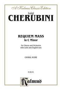 Cover image: Requiem Mass in C Minor: For SATB Chorus/Choir and Orchestra with Latin and English Text (Choral Score) 1st edition 9780769244426