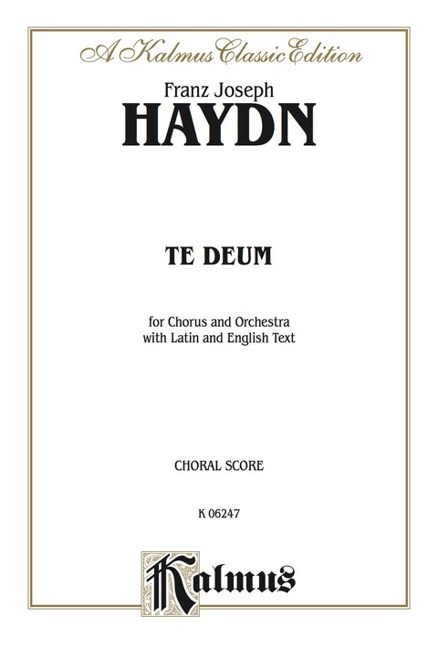 Cover image for book Te Deum Laudamus: SATB Choral Worship Cantata