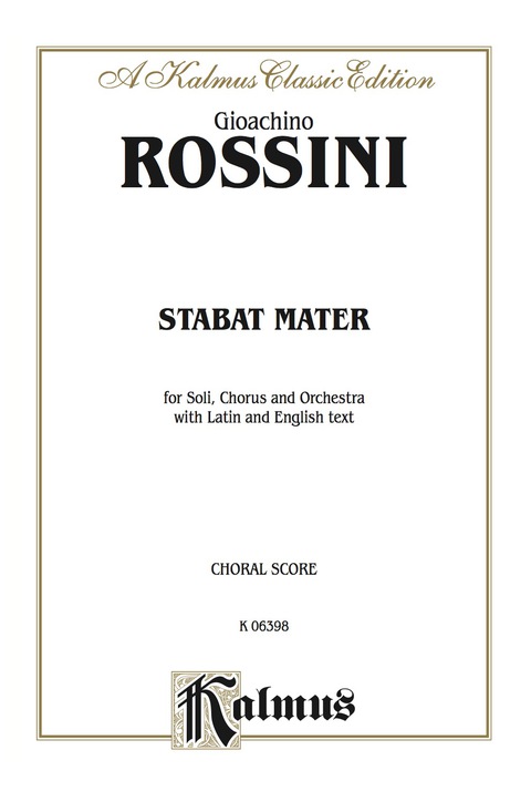 Cover image for book Stabat Mater: SATB with SSATB Soli Choral Worship Cantata