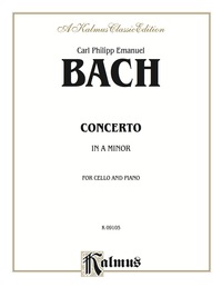 Cover image: Cello Concerto in A Minor: For Cello and Piano 1st edition 9780769283586