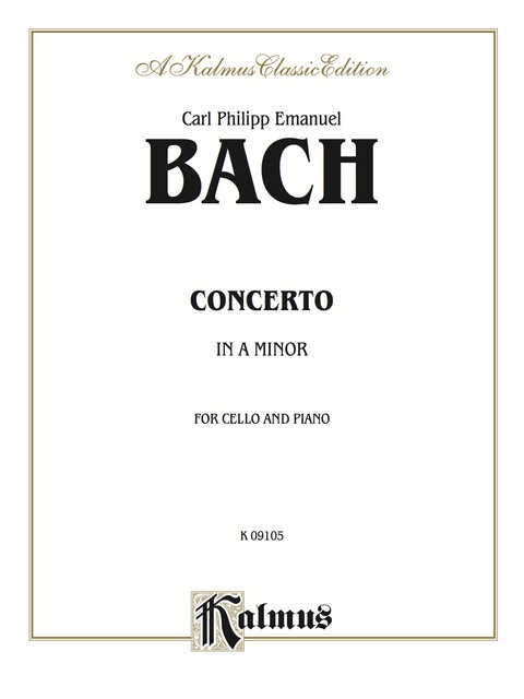 Cover image for book Cello Concerto in A Minor: For Cello and Piano