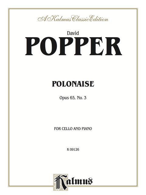Cover image for book Polonaise, Opus 65/3: For Cello and Piano