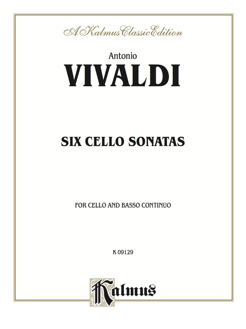 Cover image for book Six Sonatas for Cello and Basso Continuo