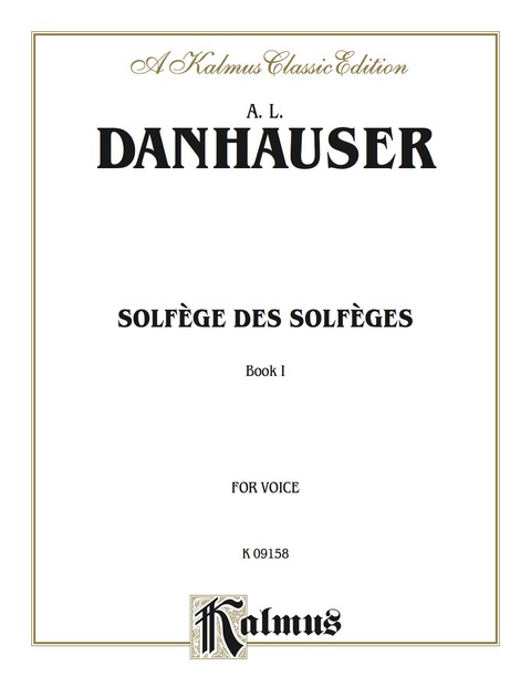 Cover image for book Solfège des Solfèges, Book I: For Voice