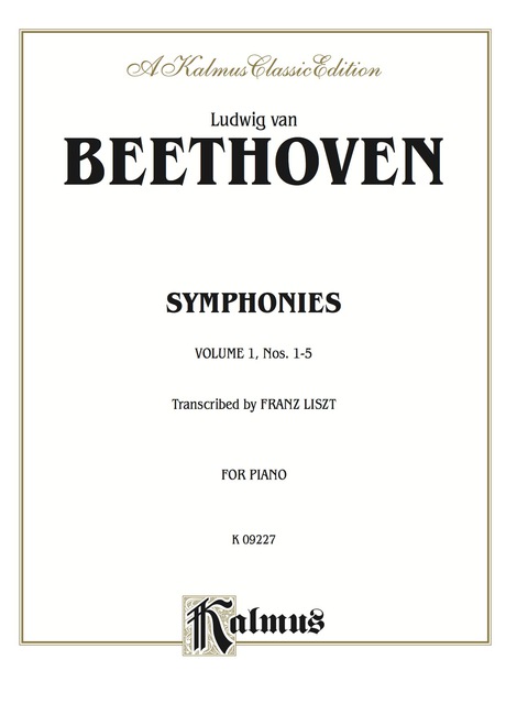 Cover image for book Symphonies, Volume I (Nos. 1-5): For Advanced Piano