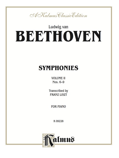 Cover image for book Symphonies, Volume II (Nos. 6-9): For Advanced Piano