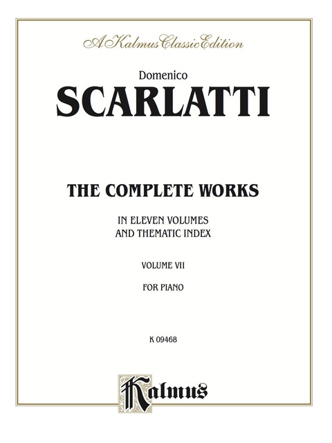 Cover image for book The Complete Works, Volume VII (In Eleven Volumes and Thematic Index): For Piano