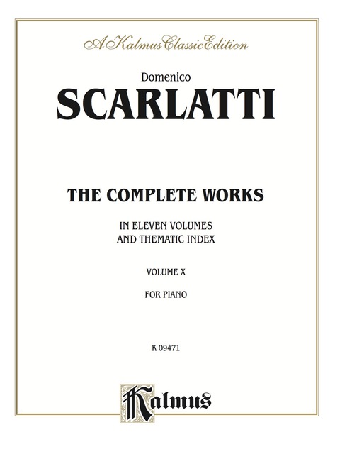 Cover image for book The Complete Works, Volume X: For Piano