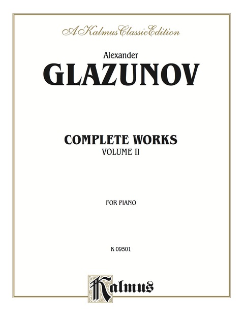 Cover image for book Complete Works, Volume II: For Intermediate to Advanced Piano