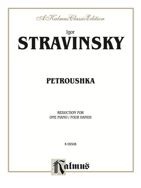Cover image for book Petroushka: For Intermediate to Advanced Piano Duo/Duet (1 Piano, 4 Hands)