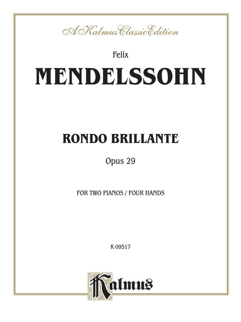 Cover image for book Rondo Brillante: Piano Duo/Duet (2 Pianos, 4 Hands)