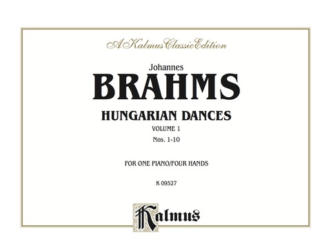 Cover image for book Hungarian Dances, Volume I: Piano Duo/Duet (1 Piano, 4 Hands)
