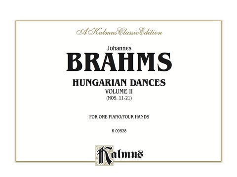 Cover image for book Hungarian Dances, Volume II: Piano Duo/Duet (1 Piano, 4 Hands)