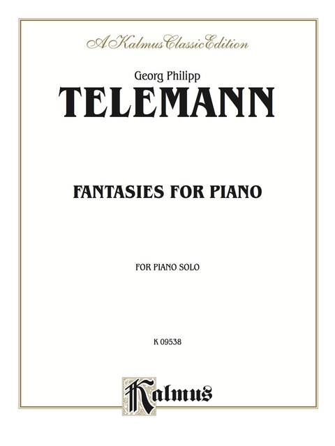 Cover image for book Fantasies for Piano: For Piano Solo