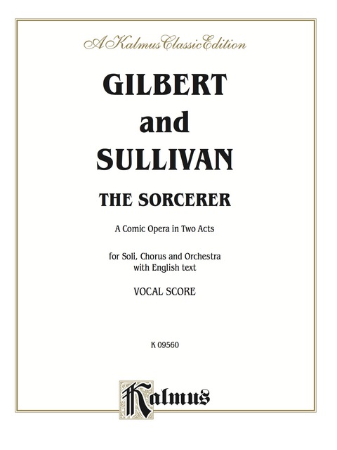Cover image for book The Sorcerer: Opera Vocal Score