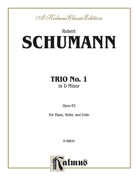Cover image for book Trio No. 1, Opus 63: For Violin, Viola and Cello