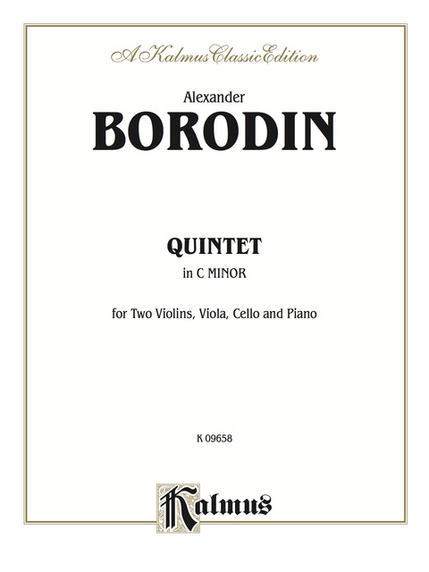 Cover image for book Quintet in C Minor: String Quintet