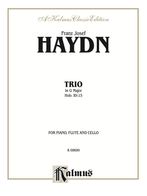Cover image for book Trio in G Major (HOB. XV:15): For Piano, Flute and Cello