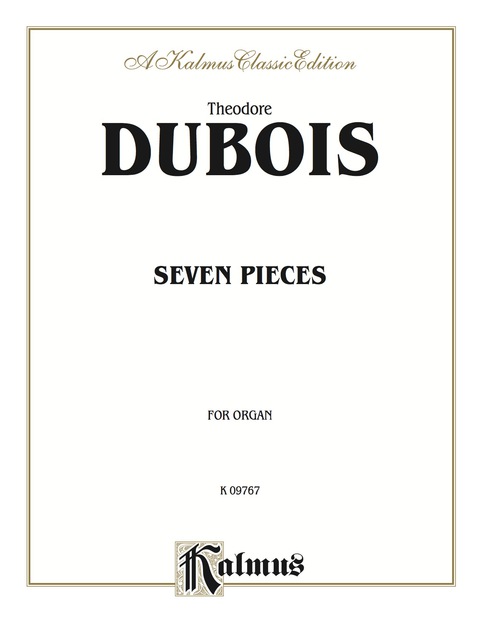 Cover image for book Seven Pieces for the Organ