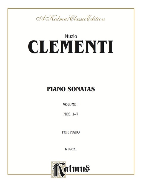 Cover image for book Piano Sonatas, Volume I (Nos. 1-7)
