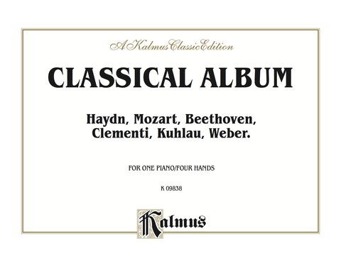 Cover image for book Classical Album: For Advanced Piano Duo/Duet (1 Piano, 4 Hands)