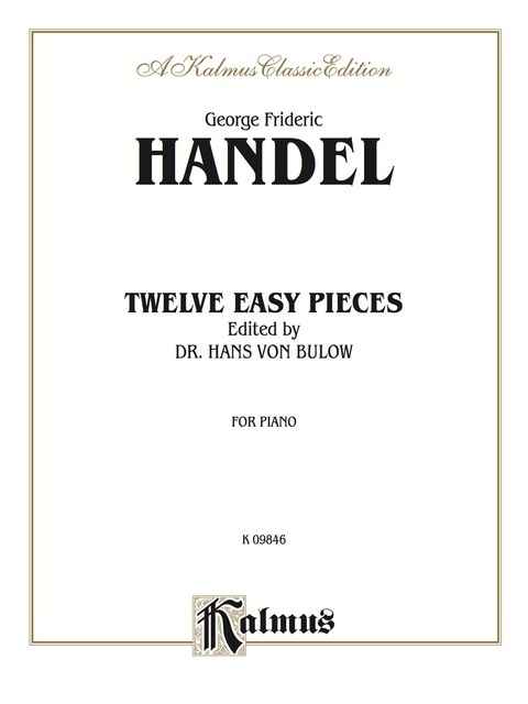 Cover image for book Twelve Easy Pieces: For Piano