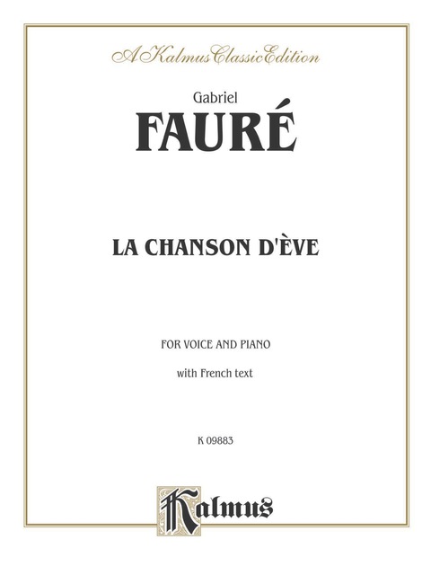 Cover image for book La Chanson D'Eve: Vocal Collection