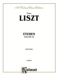 Cover image: Etudes, Volume III: For Advanced Piano 1st edition 9780757905926