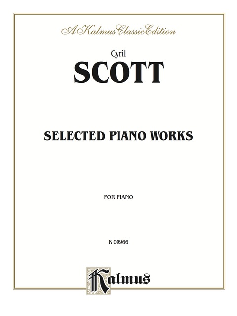 Cover image for book Selected Piano Works: For Piano