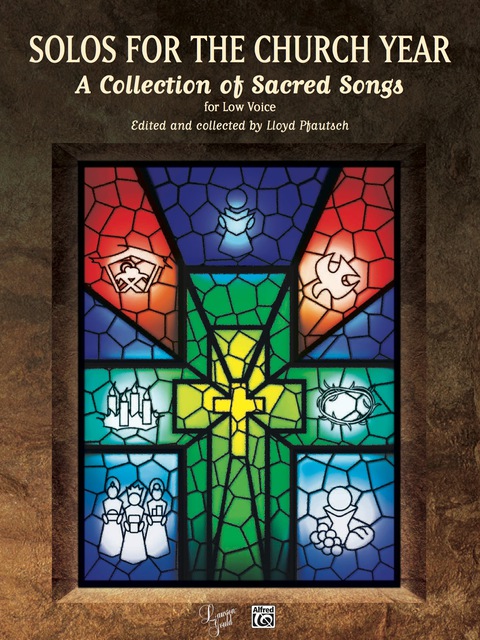 Cover image for book Solos for the Church Year: For Low Voice