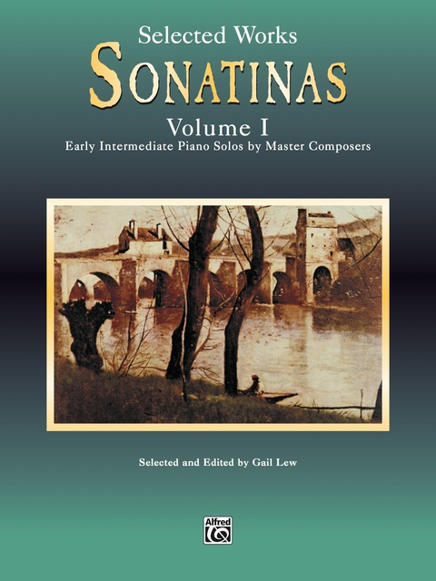 Cover image for book Sonatinas, Volume I: Early Intermediate to Intermediate Piano Solos