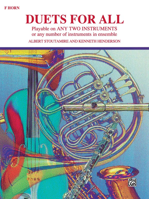Cover image for book Duets for All: For Horn in F