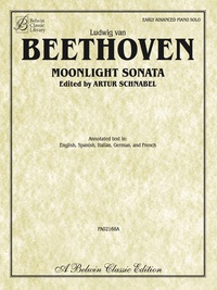 Cover image: Moonlight Sonata (Sonata No. 14 in C-Sharp Minor, Op. 27, No. 2): Early Advanced Piano Solo 1st edition 9780757937514