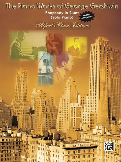 Cover image for book Rhapsody in Blue: Advanced Piano Solo