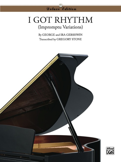 Cover image for book I Got Rhythm (Impromptu Variations): Advanced Piano Duet