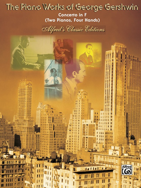 Cover image for book Concerto in F: Advanced Piano Duet